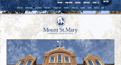 Desktop Screenshot of mountstmary.org